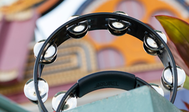 Rhythm Tech crescent-shaped tambourine