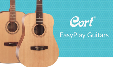 Cort EasyPlay Guitars banner